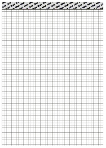 Notizblock - A4, 48 Blatt, 60 g/qm, kariert